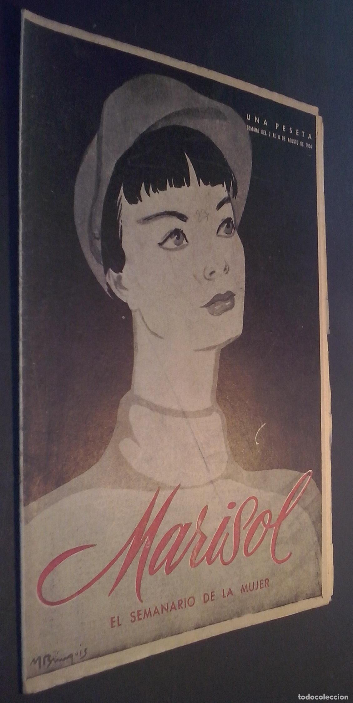 Libri di seconda mano: Marisol. El semanario de la mujer. A&ntilde;o I. N&ordm; 27. Semana del 2 al 8 de agosto - AA. VV.: