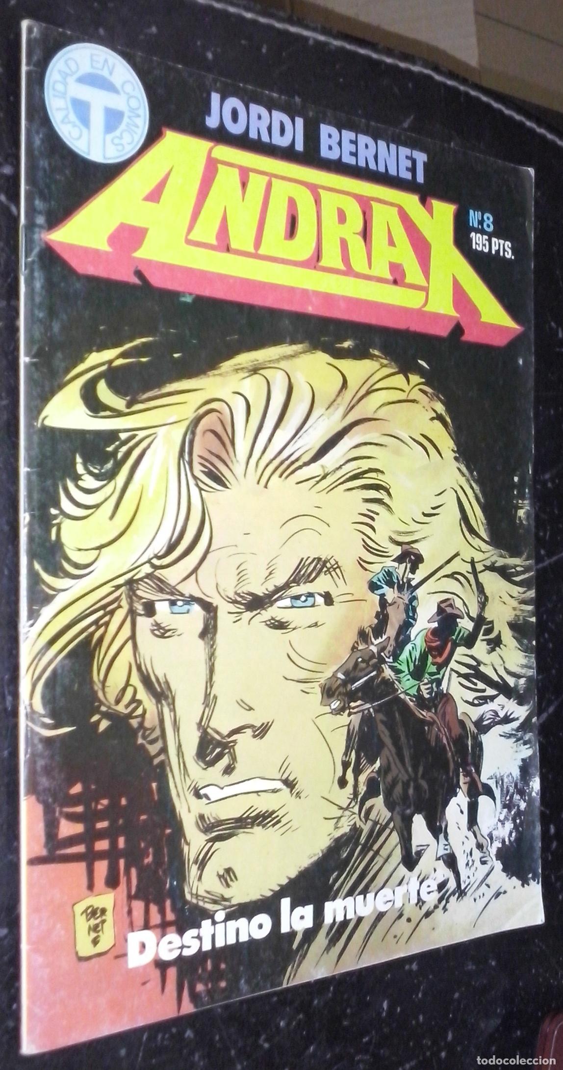 books: Andrax. N&ordm; 8: Destino la muerte - BERNET, Jordi: