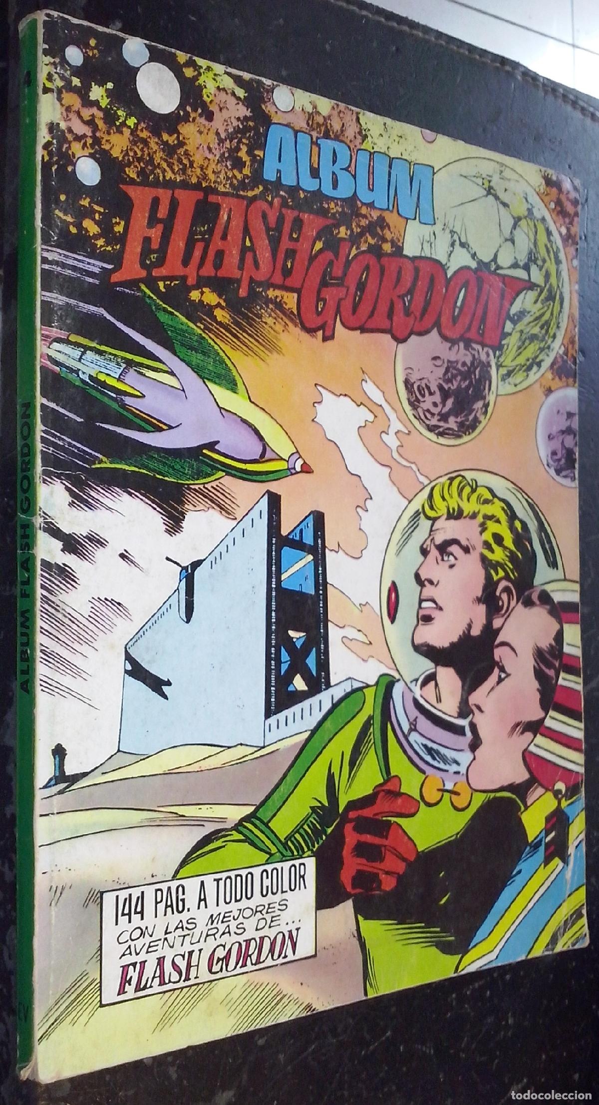 B&uuml;cher: Album Flash Gordon. N&ordm; 4: El rescate de los Dhreen. El arca de No&eacute;. El planeta inexplorado. Tina - C