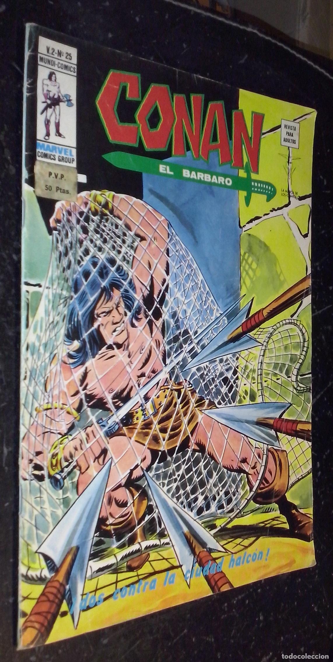 Libros: Conan el b&aacute;rbaro. Dos contra la ciudad halc&oacute;n - C&Oacute;MICS: