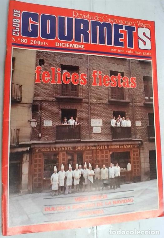 Libri di seconda mano: Gourmets n&ordm; 80. Felices Fiestas. Vega Sicilia. Dulces y recetas de la Navidad. Andorra - Autores Var