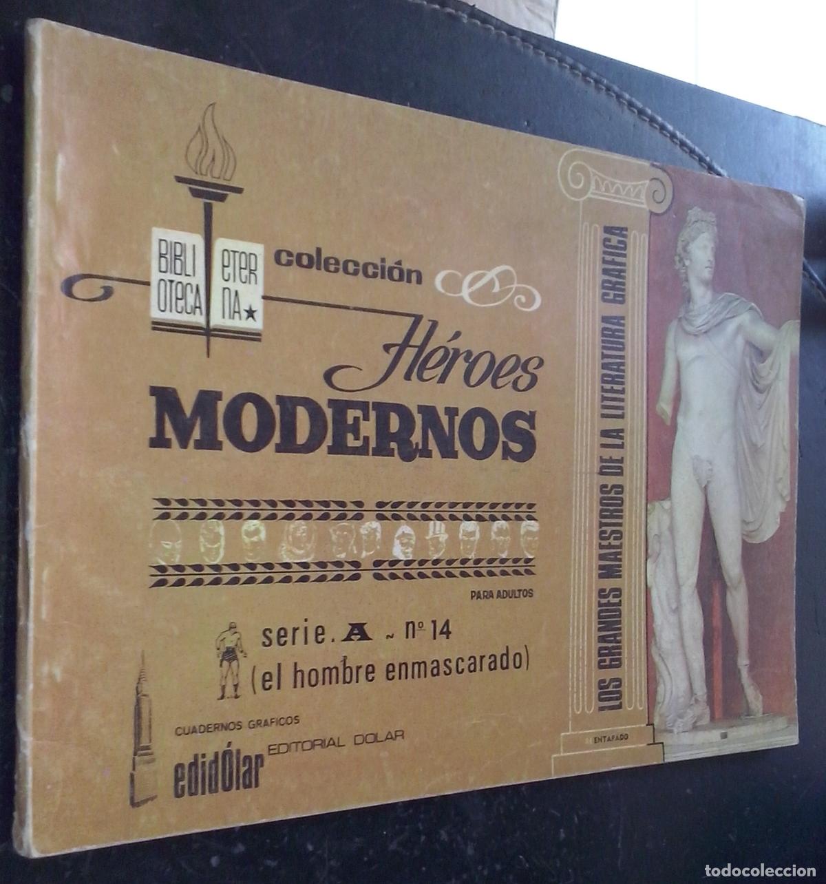 B&uuml;cher: H&eacute;roes Modernos. Serie A. N&ordm; 14: El hombre enmascarado - C&Oacute;MICS: