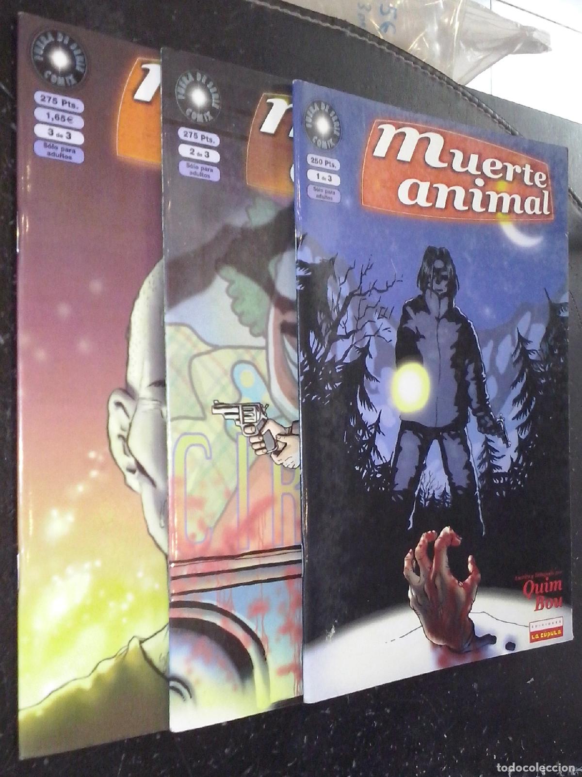 Libros: Muerte animal. 3 vol&uacute;menes - C&Oacute;MICS: - Foto 1