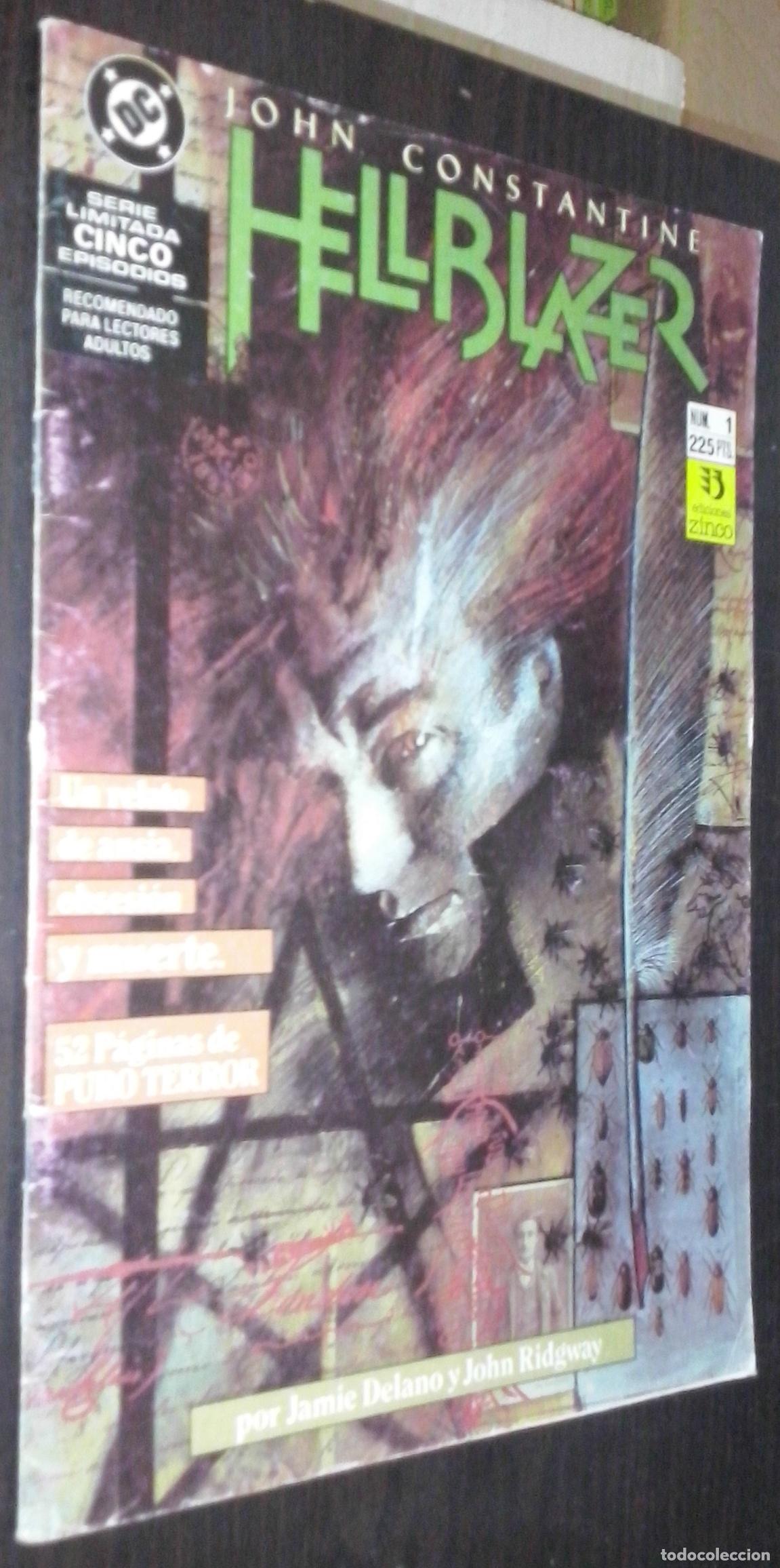 Libros: John Constantine. Hellblazer. N&ordm; 1 - DELANO, Jaime y RIDGWAY, John: