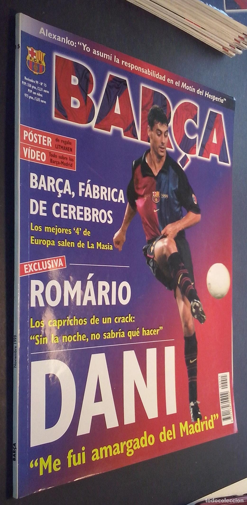 B&uuml;cher: Bar&ccedil;a. N&ordm; 15. Noviembre 1999 - REVISTA: