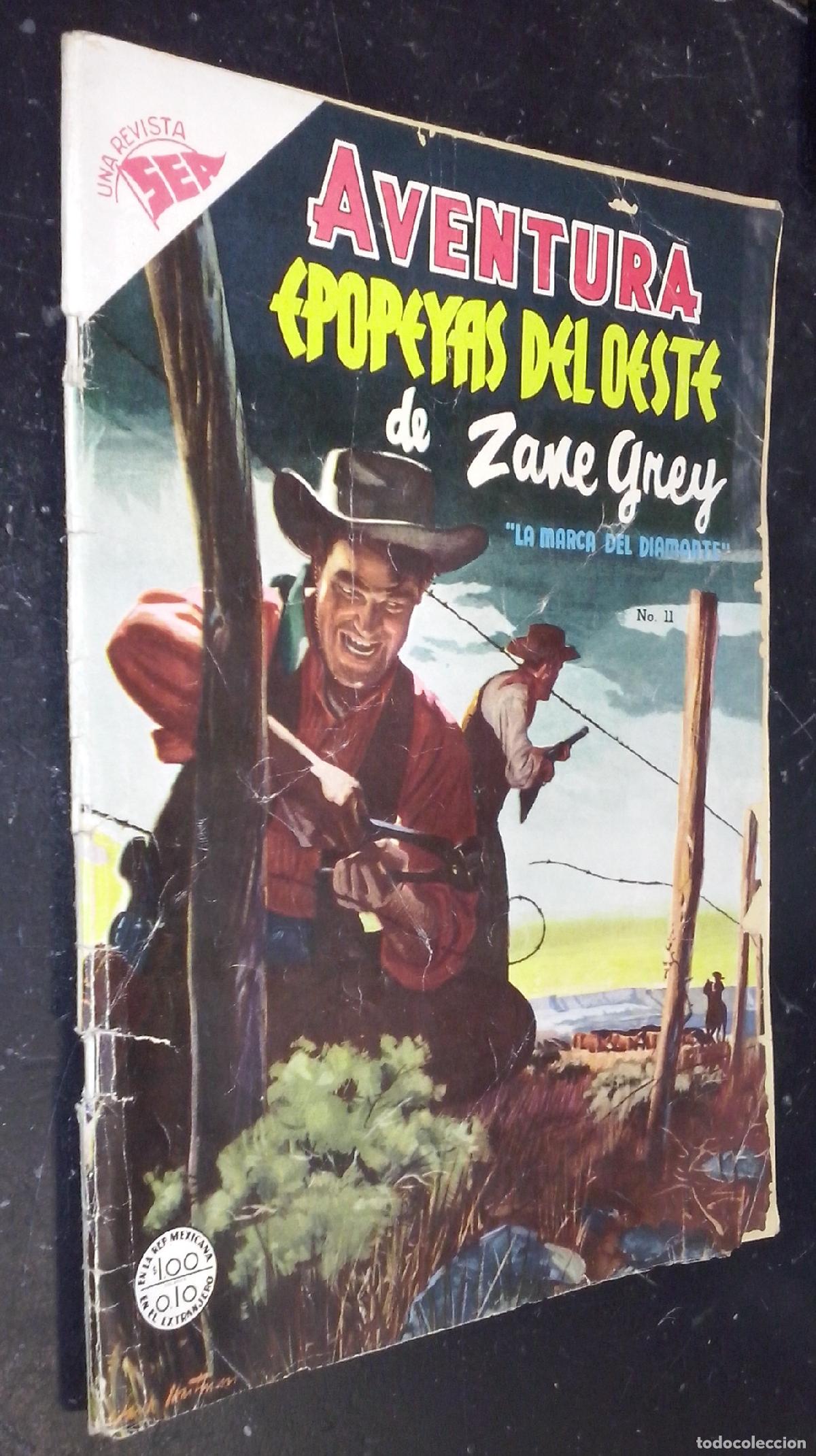 Libri di seconda mano: Aventuras. Epopeyas del oeste. N&ordm; 11: La marca del diamante - GREY, Zane: