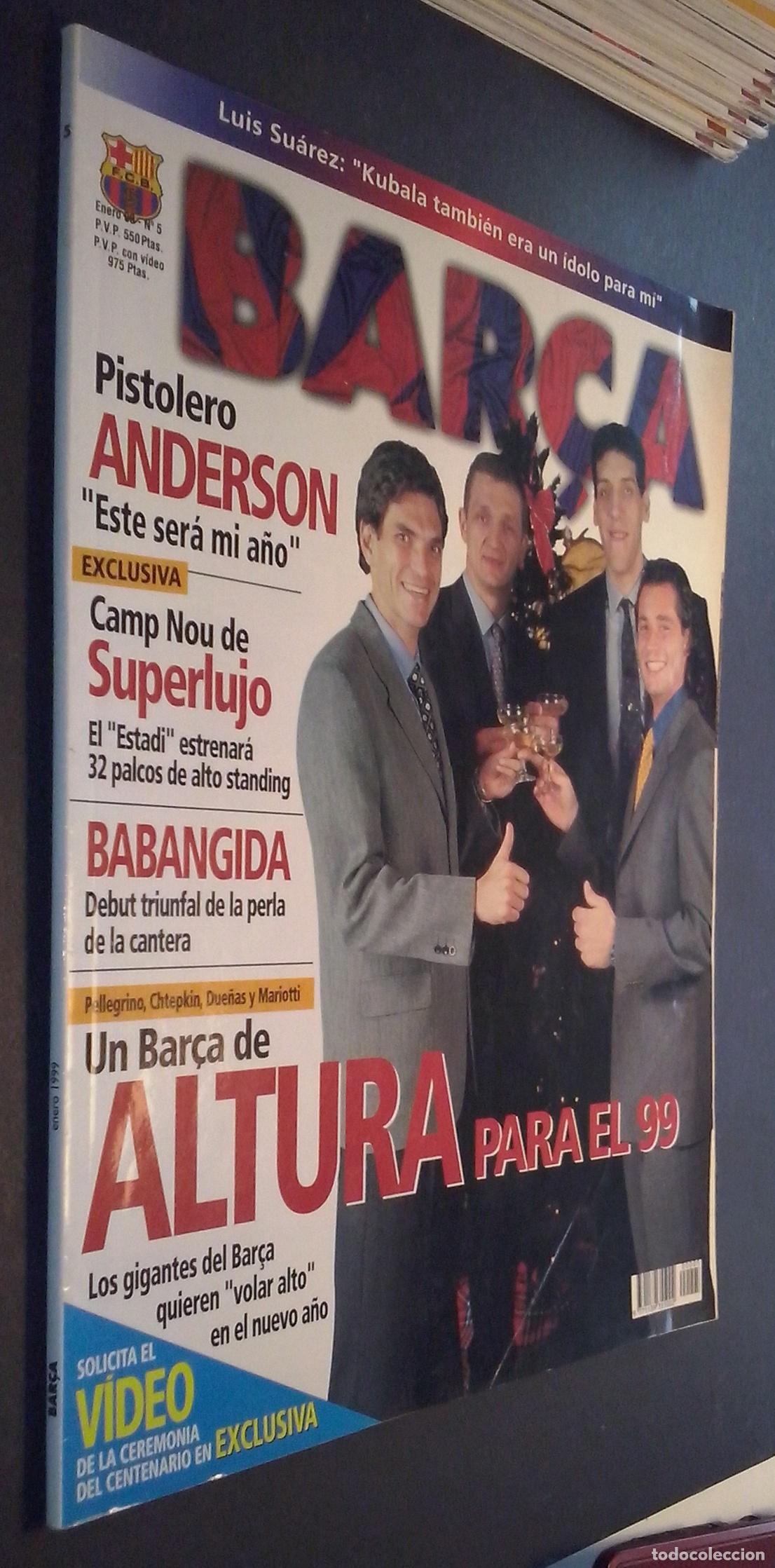 Libros: Bar&ccedil;a. N&ordm; 5. Enero 1999 - REVISTA: - Foto 1