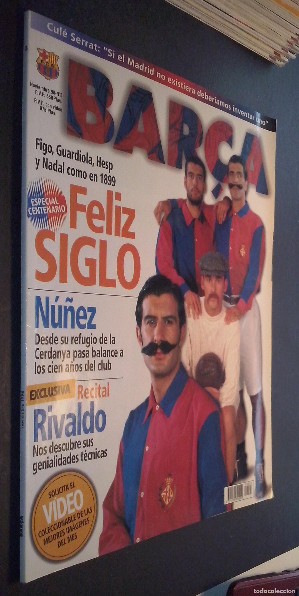 Libri di seconda mano: Bar&ccedil;a. N&ordm; 3. Noviembre 1998 - REVISTA: