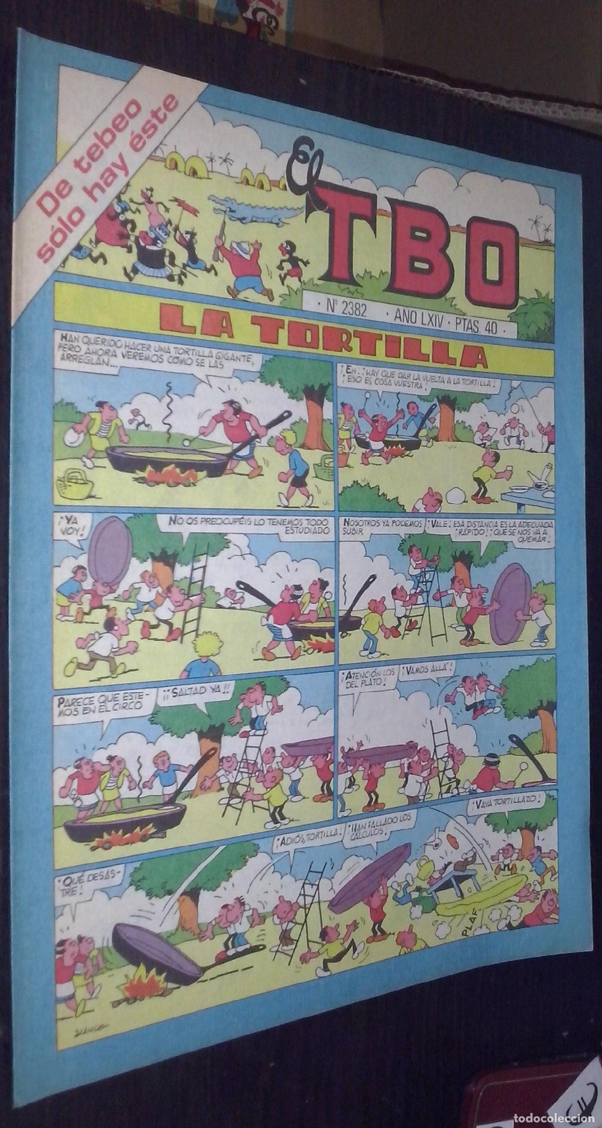 Libros: El TBO. A&ntilde;o LXIV. N&ordm; 2382: La tortilla - C&Oacute;MICS: