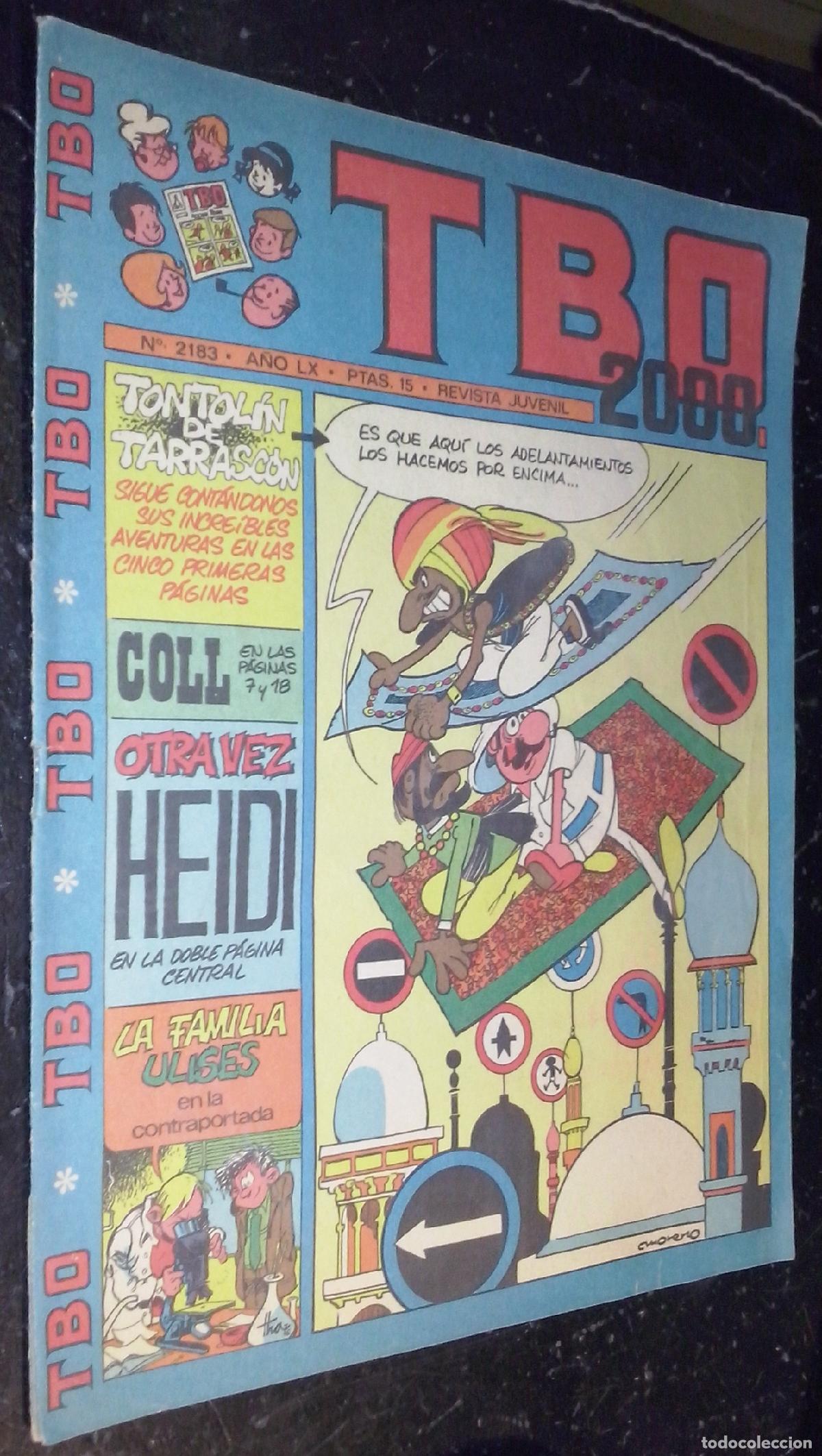 Libri di seconda mano: TBO 2000. N&ordm; 2183. A&ntilde;o LX - C&Oacute;MICS: