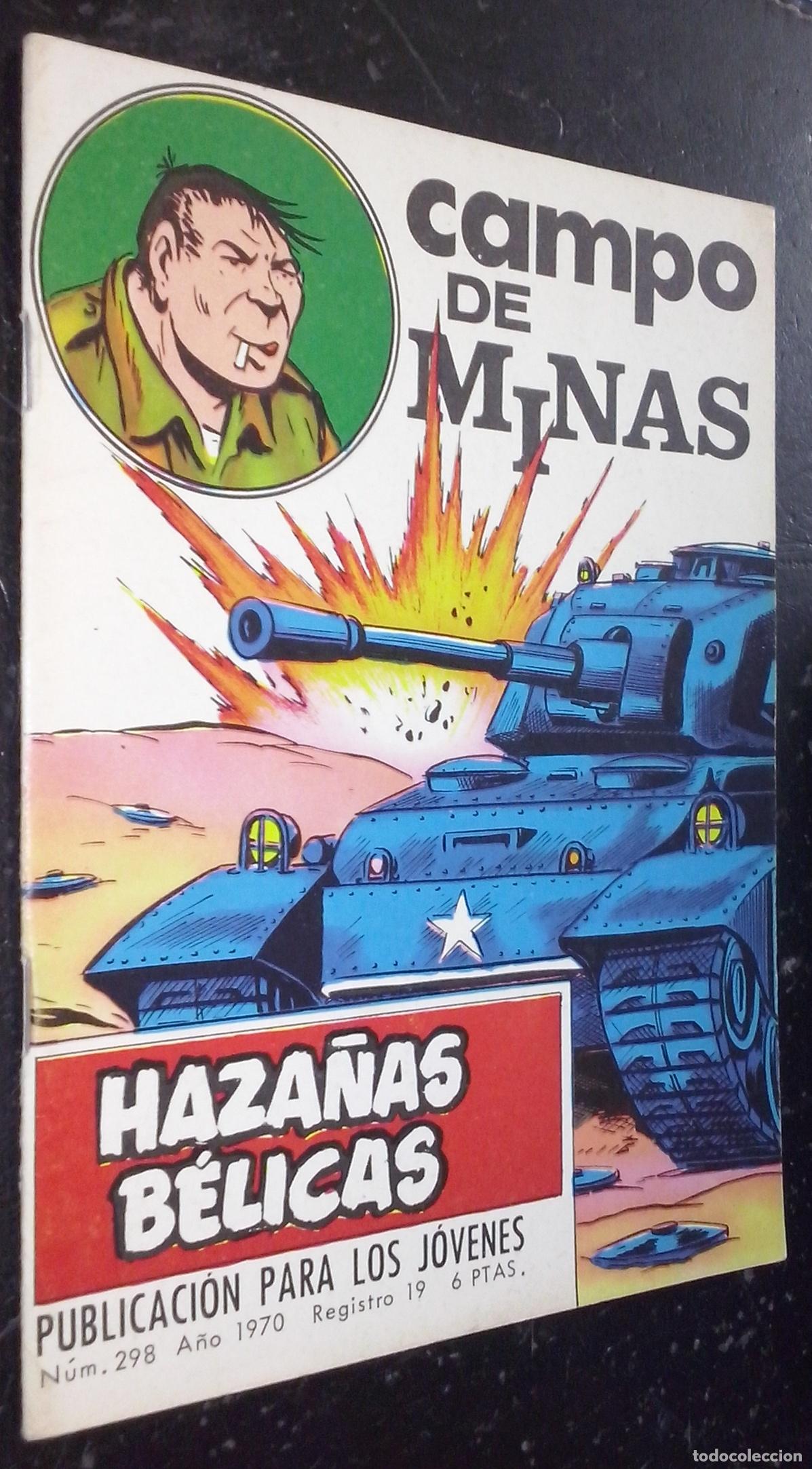 Livres: Campo de minas. Haza&ntilde;as B&eacute;licas. N&ordm; 298. A&ntilde;o 1970 - SOTILLOS, Eugenio y DOYER, Alan: