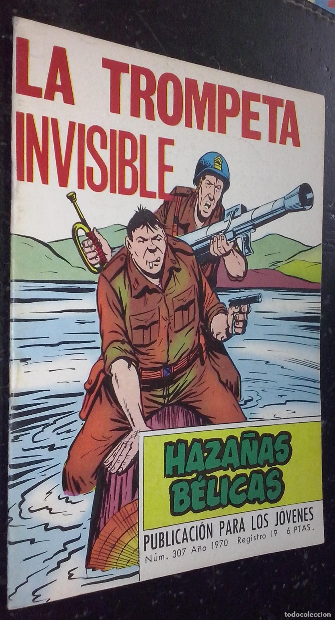Libros: La trompeta invisible. Haza&ntilde;as B&eacute;licas. N&ordm; 307. A&ntilde;o 1970 - SOTILLOS, Eugenio y DOYER, Alan:
