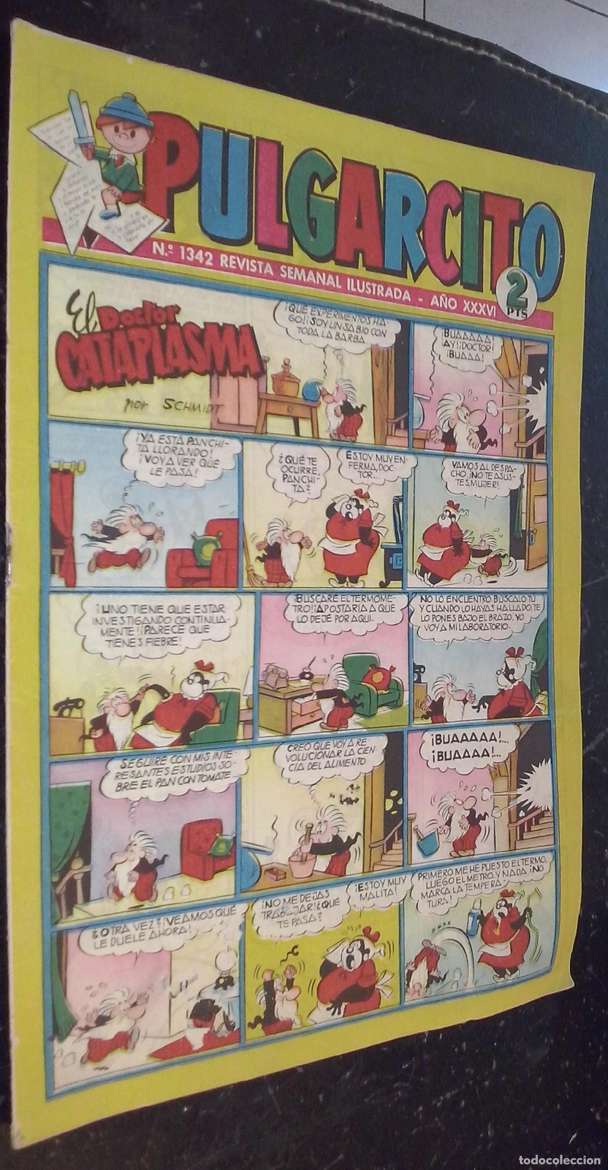 B&uuml;cher: Pulgarcito. Revista semanal ilustrada. A&ntilde;o XXXVI. N&ordm; 1342 - C&Oacute;MICS: