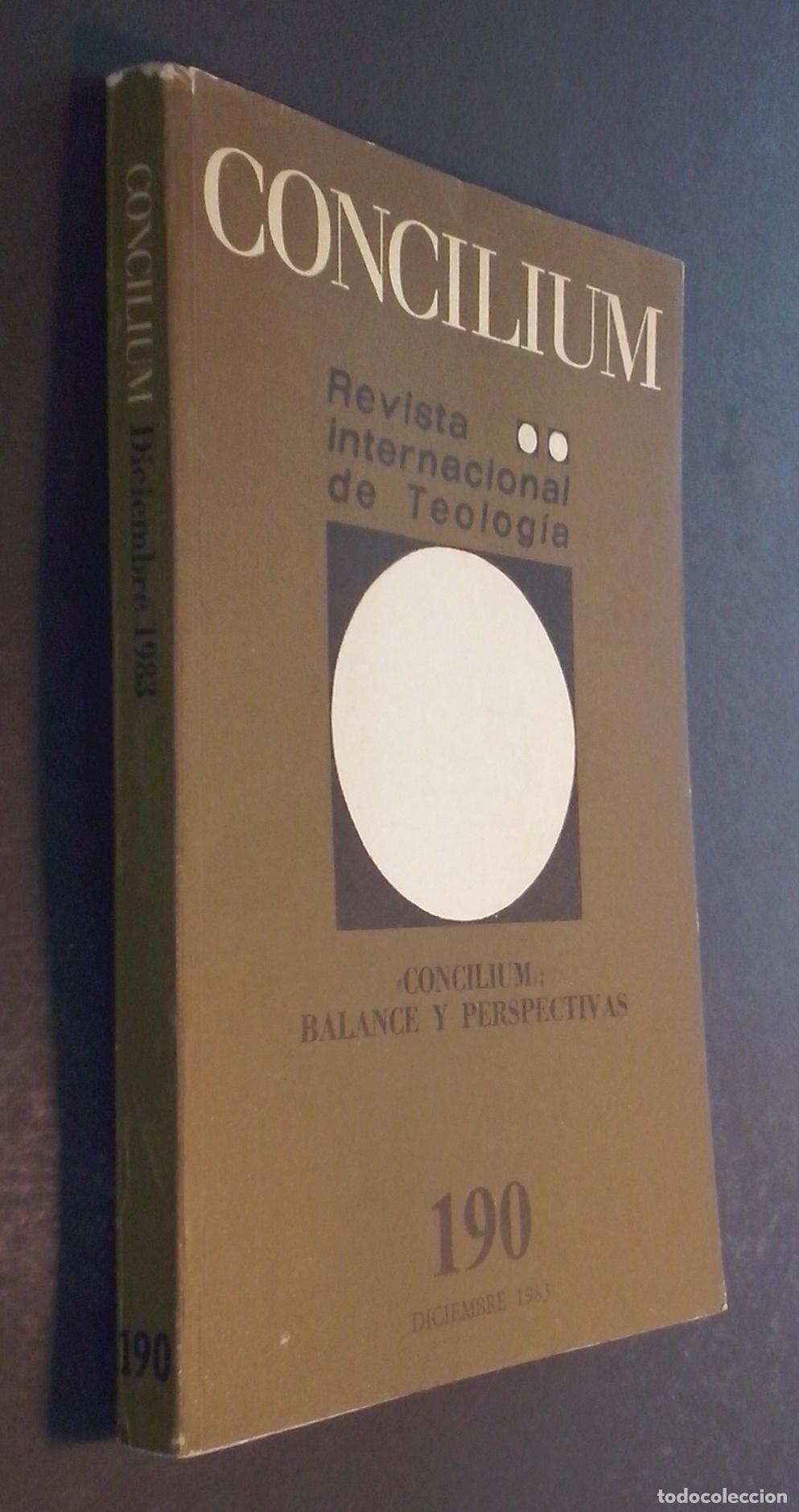 Libri di seconda mano: Concilium. Revista internacional de Teolog&iacute;a. N&ordm; 190: Concilium: balance y perspectivas - REVISTA: