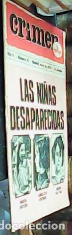 books: Crimen y Castigo. A&ntilde;o II, n&uacute;mero 15. Las ni&ntilde;as desaparecidas. Mar&iacute;a Ortega, Angelita Cuevas, Mar&iacute;a d