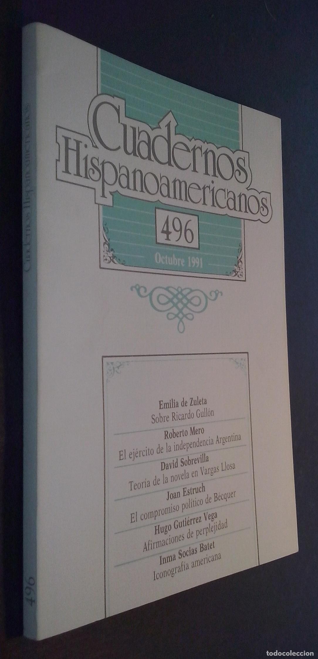 Libri di seconda mano: Cuadernos Hispanoamericanos. Revista mensual de Cultura Hisp&aacute;nica. N&ordm; 496 - REVISTA: