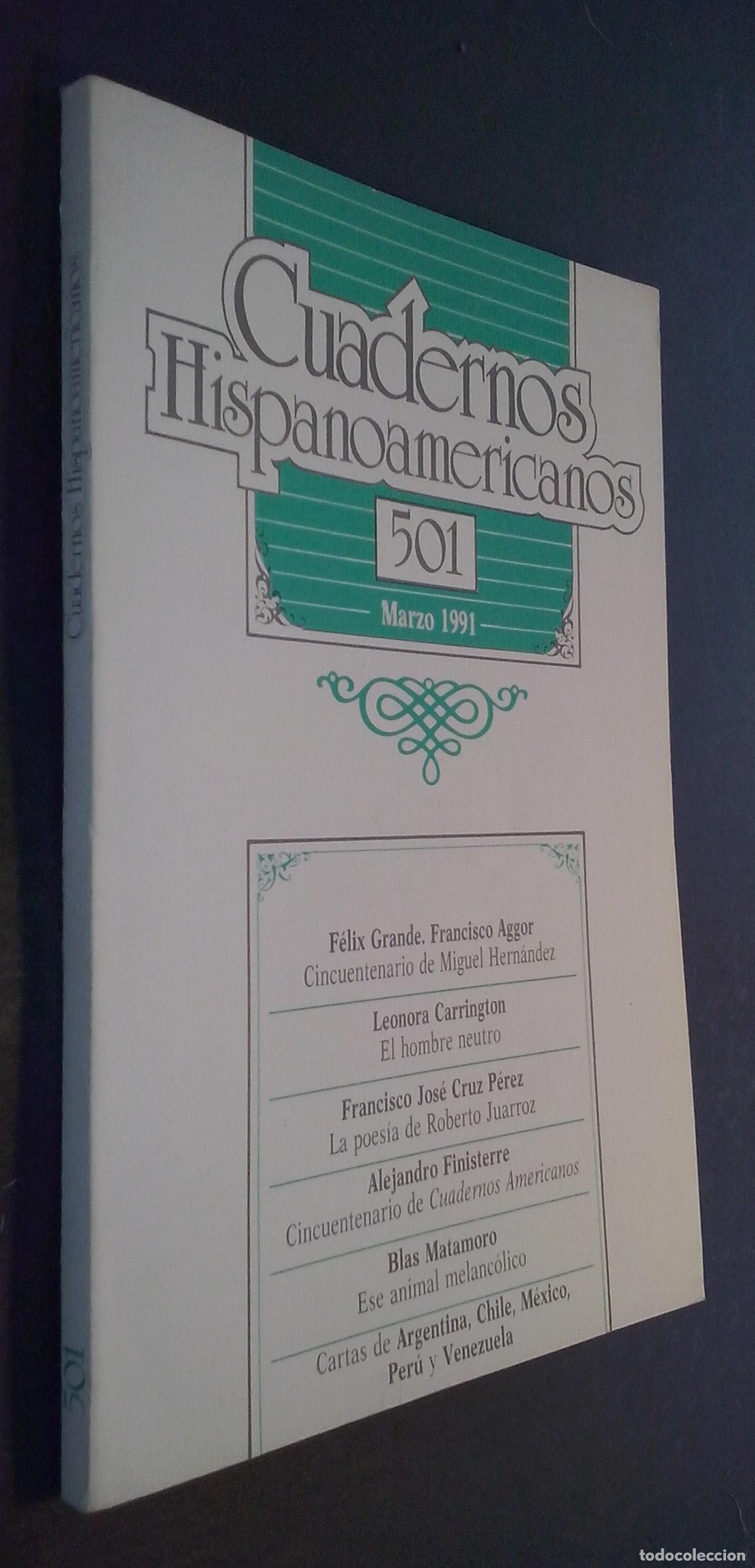 Libri di seconda mano: Cuadernos Hispanoamericanos. Revista mensual de Cultura Hisp&aacute;nica. N&ordm; 501 - REVISTA: