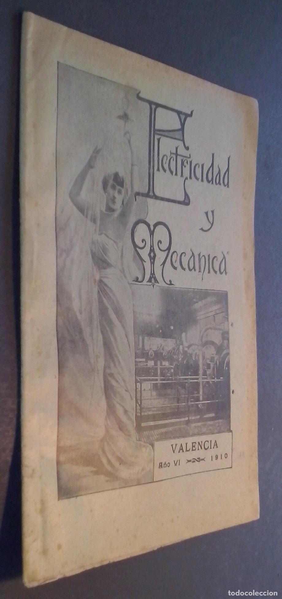 Libros: Electricidad y mec&aacute;nica. Revista de ciencias, industria, electricidad, minas, agricultura. A&ntilde;o VI. N