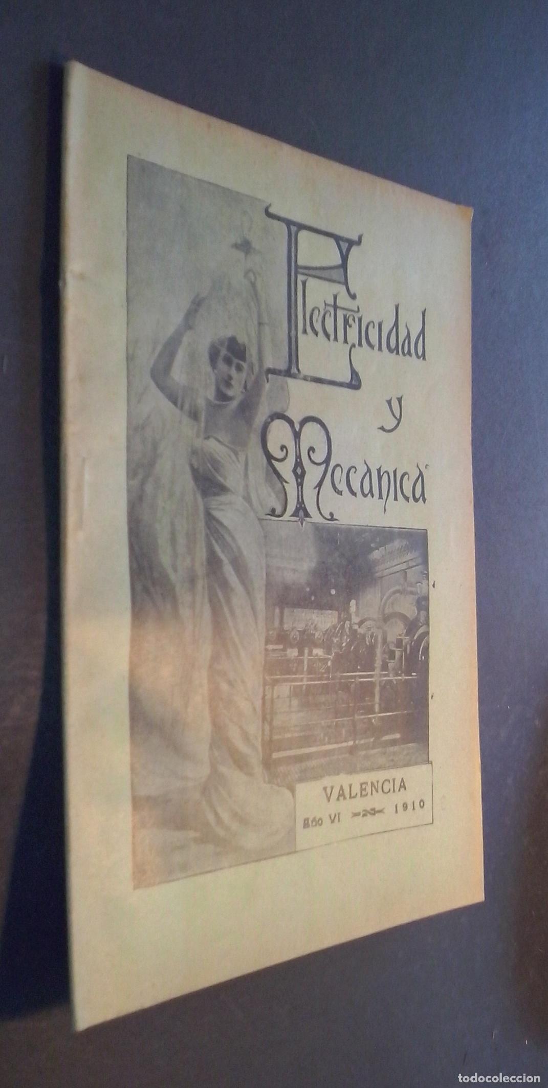 Libros: Electricidad y mec&aacute;nica. Revista de ciencias, industria, electricidad, minas, agricultura. A&ntilde;o VI. N