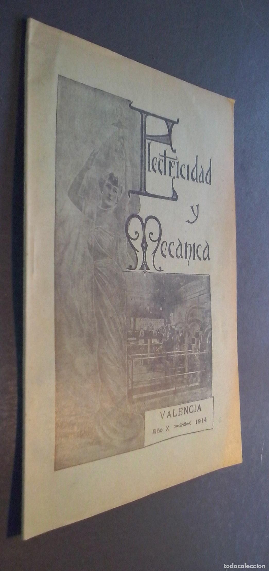 Libros: Electricidad y mec&aacute;nica. Revista de ciencias, industria, electricidad, minas, agricultura. A&ntilde;o X. N&ordm;