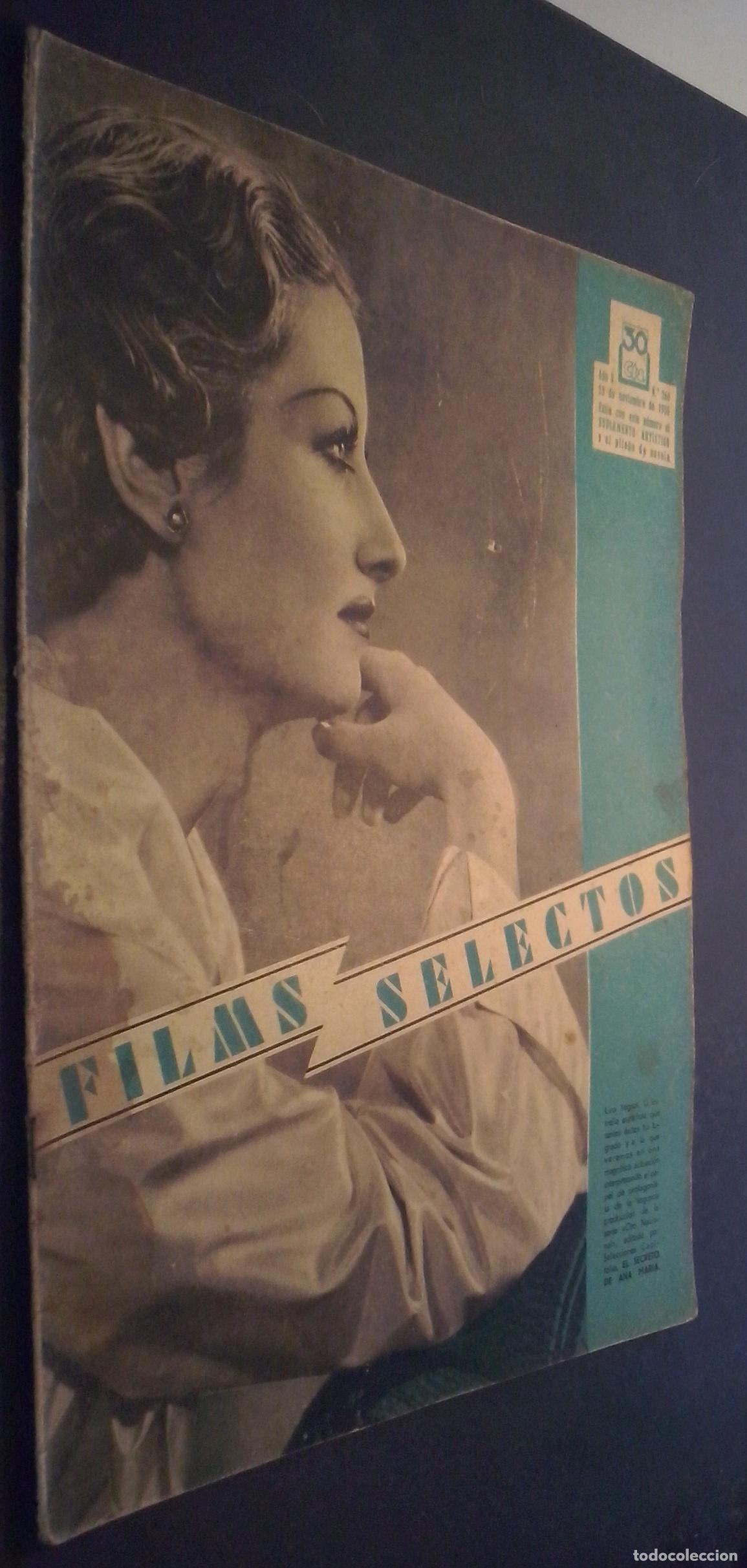 Libri di seconda mano: Films selectos. Semanario cinematogr&aacute;fico ilustrado. A&ntilde;o VI. N&ordm; 266 - REVISTA: