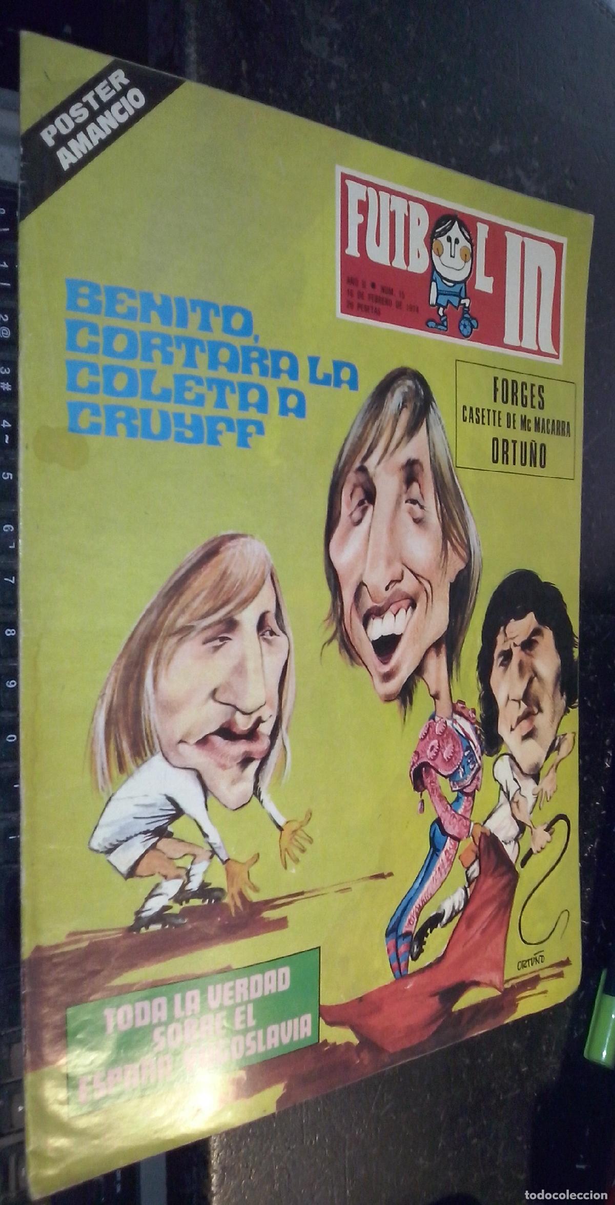Libros: Futbol&iacute;n. A&ntilde;o II. N&ordm; 15 - REVISTA: - Foto 1