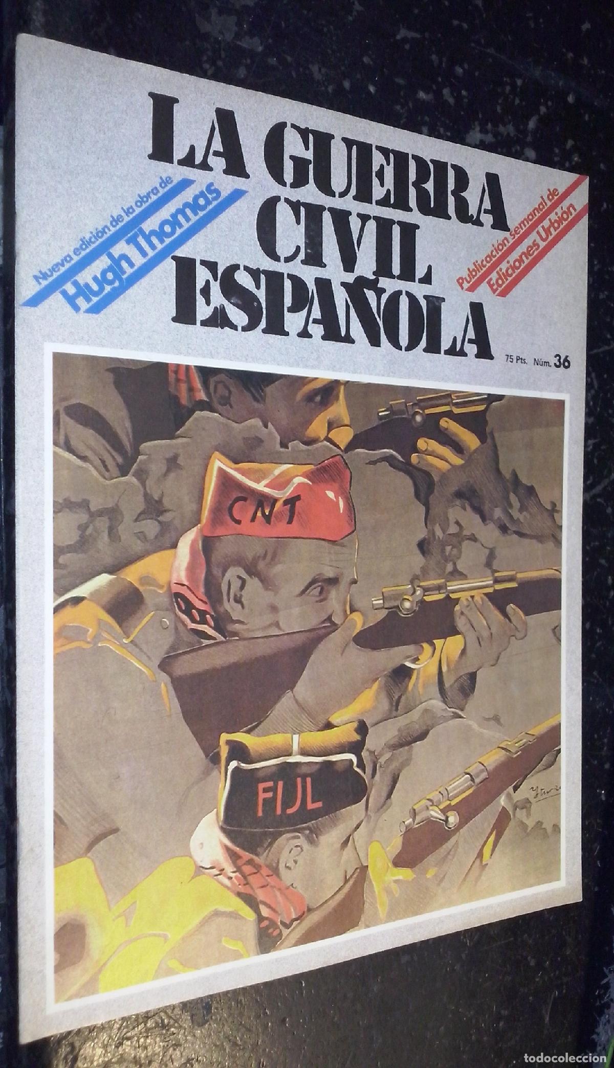 Libri di seconda mano: La guerra civil espa&ntilde;ola. N&ordm; 36 - REVISTA: