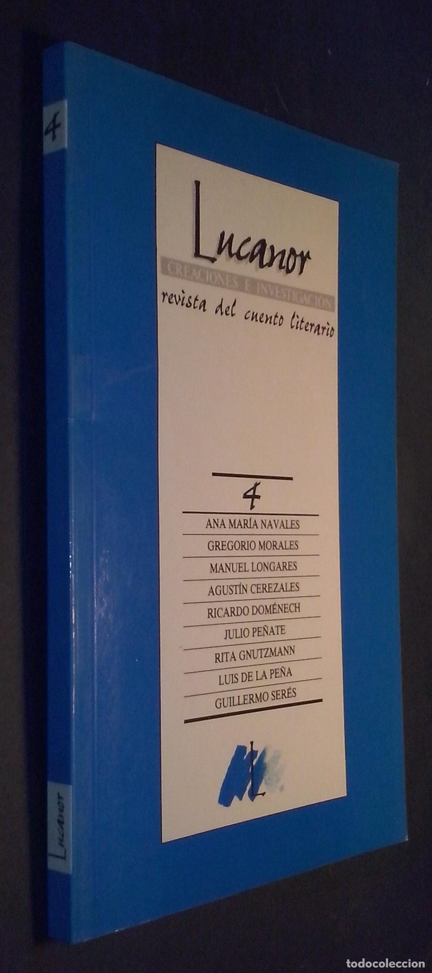 B&uuml;cher: Lucanor. Creaciones e investigaci&oacute;n. Revista del cuento literario. N&ordm; 4 - REVISTA:
