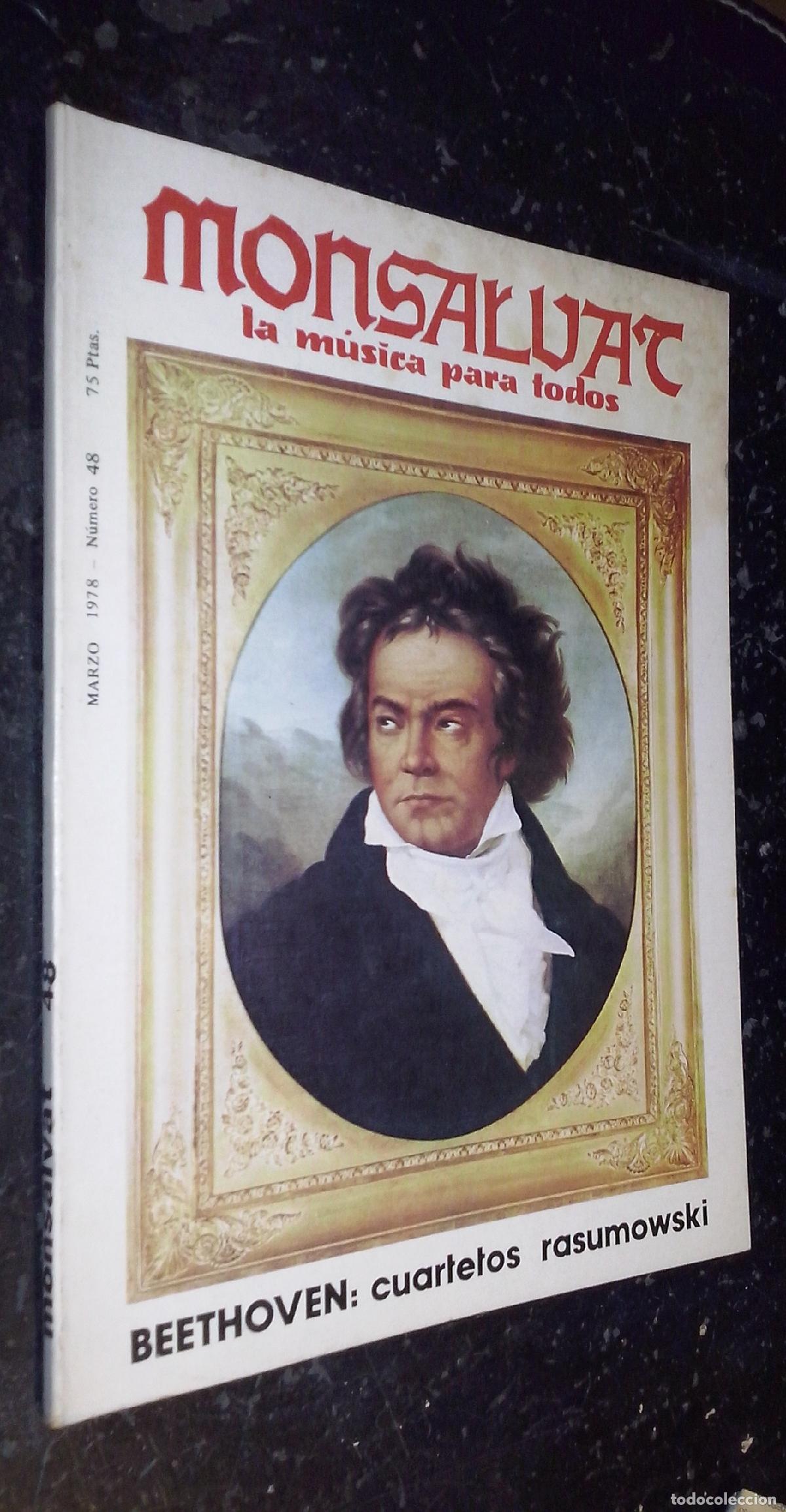 books: Monsalvat. La m&uacute;sica para todos. N&ordm; 48. Marzo 1978 - REVISTA: