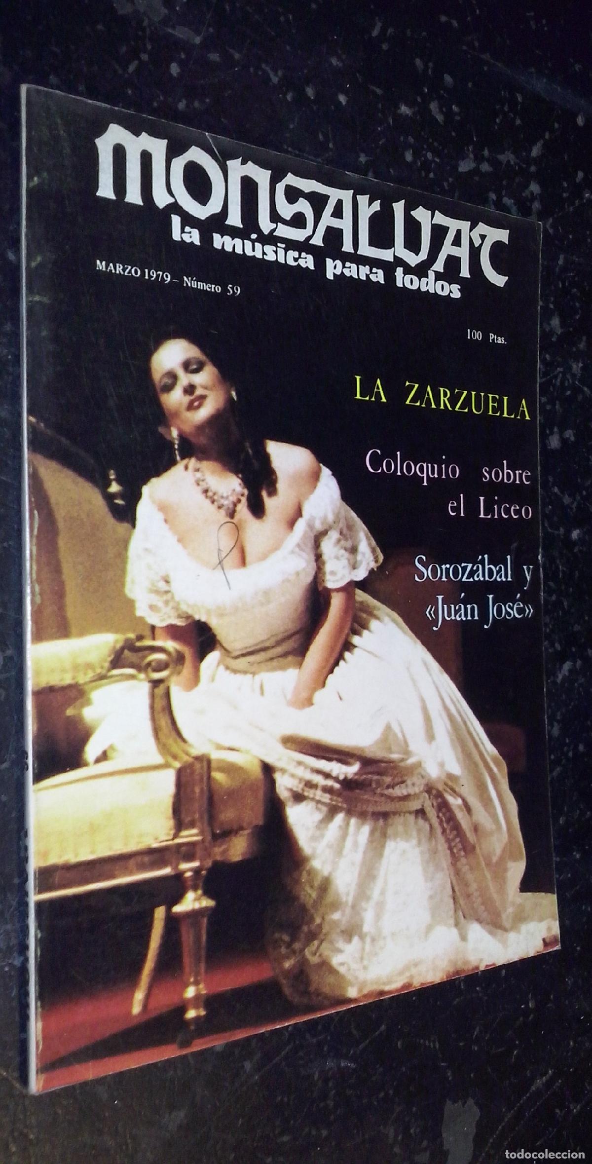 books: Monsalvat. La m&uacute;sica para todos. N&ordm; 59. Marzo 1979 - REVISTA: