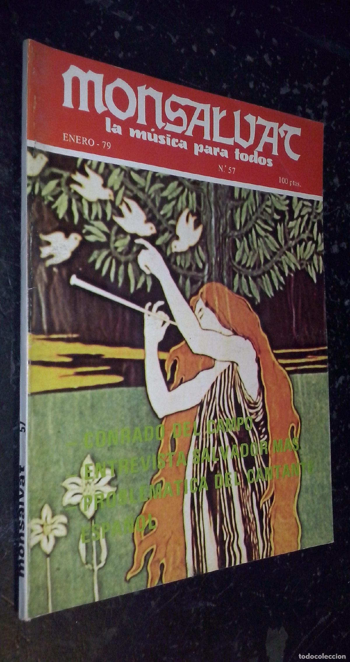 books: Monsalvat. La m&uacute;sica para todos. N&ordm; 57. Enero 1979 - REVISTA: