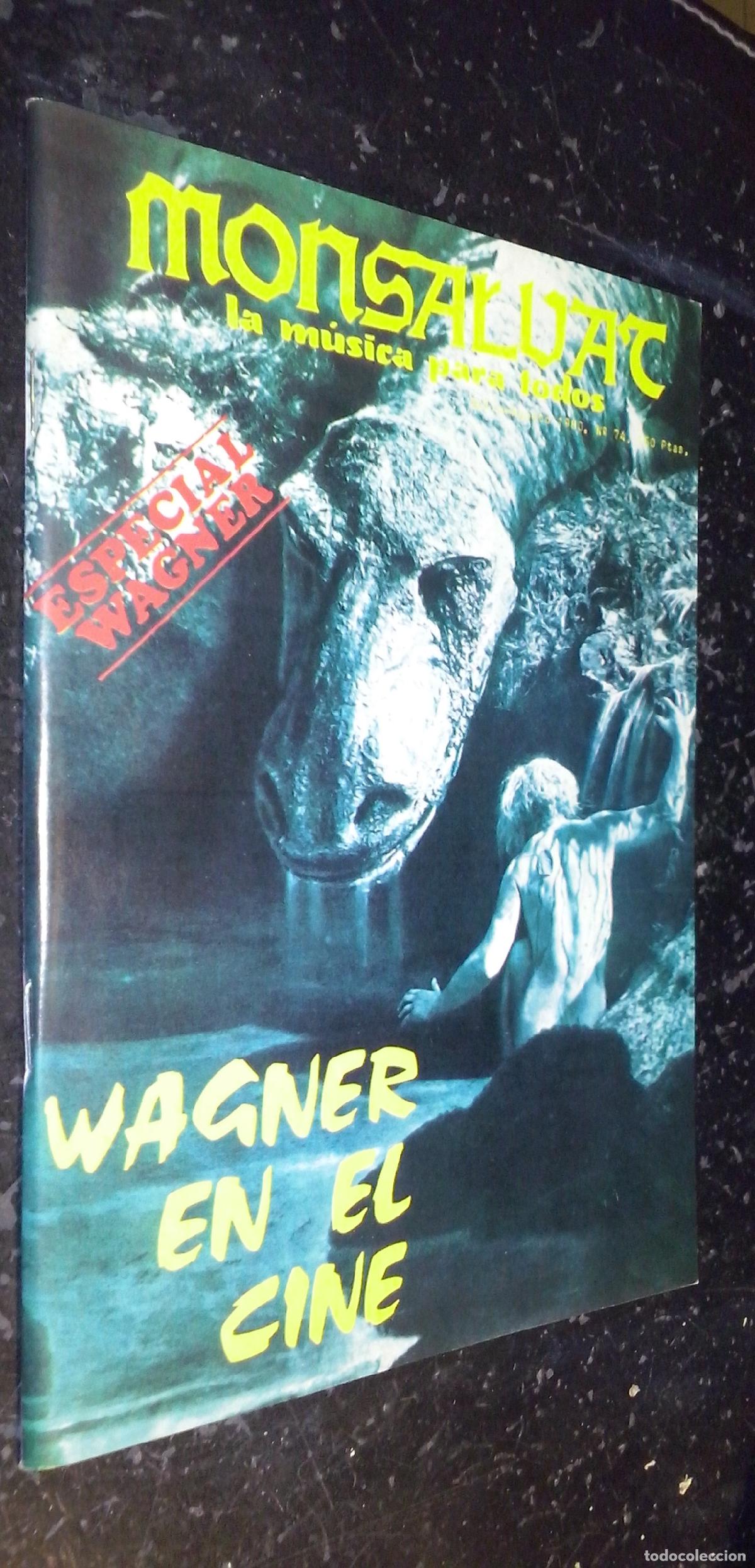 books: Monsalvat. La m&uacute;sica para todos. N&ordm; 74. Julio-Agosto 1980 - REVISTA: