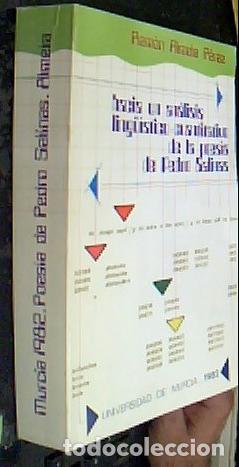 books: Hacia un an&aacute;lisis ling&uuml;istico cuantitativo de la poes&iacute;a de Pedro Salinas - ALMELA P&Eacute;REZ, Ram&oacute;n: