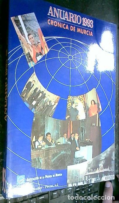 Libros: Anuario 1993. Cr&oacute;nica de Murcia - Autores varios: