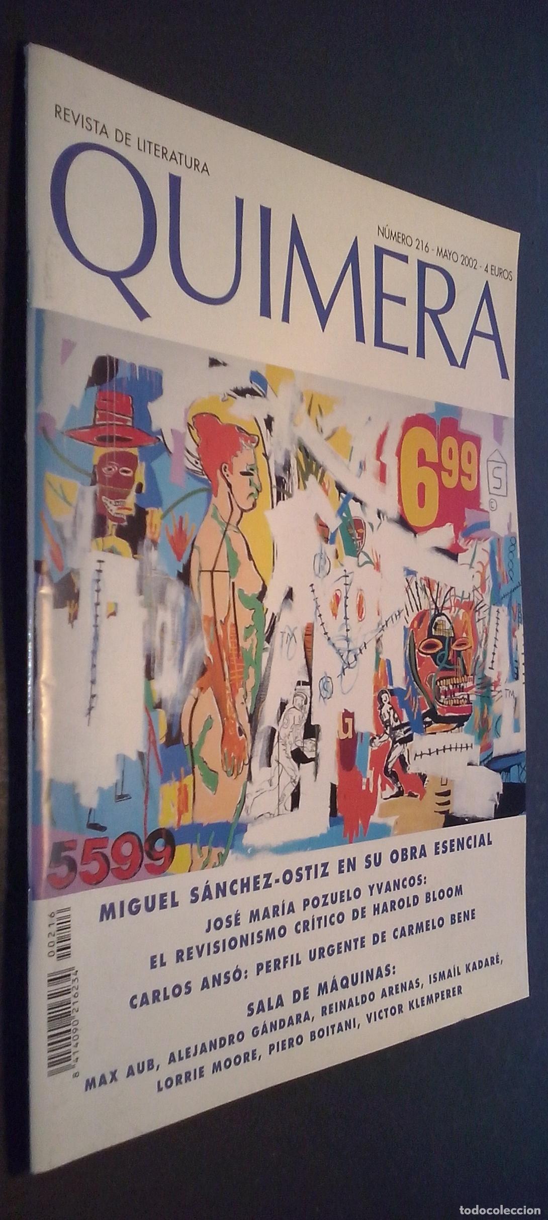 Libros: Quimera. Revista de literatura. N&ordm; 216 - REVISTA: