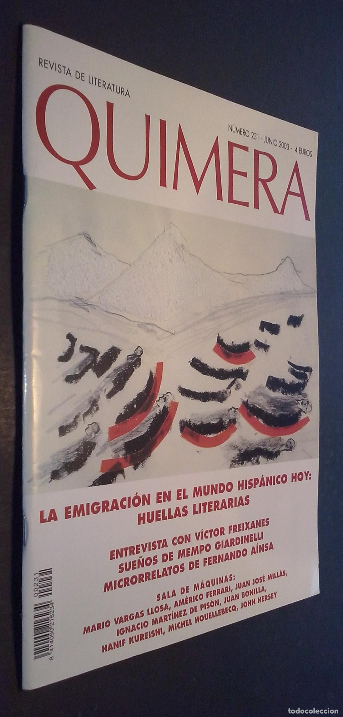 Libros: Quimera. Revista de literatura. N&ordm; 231 - REVISTA: