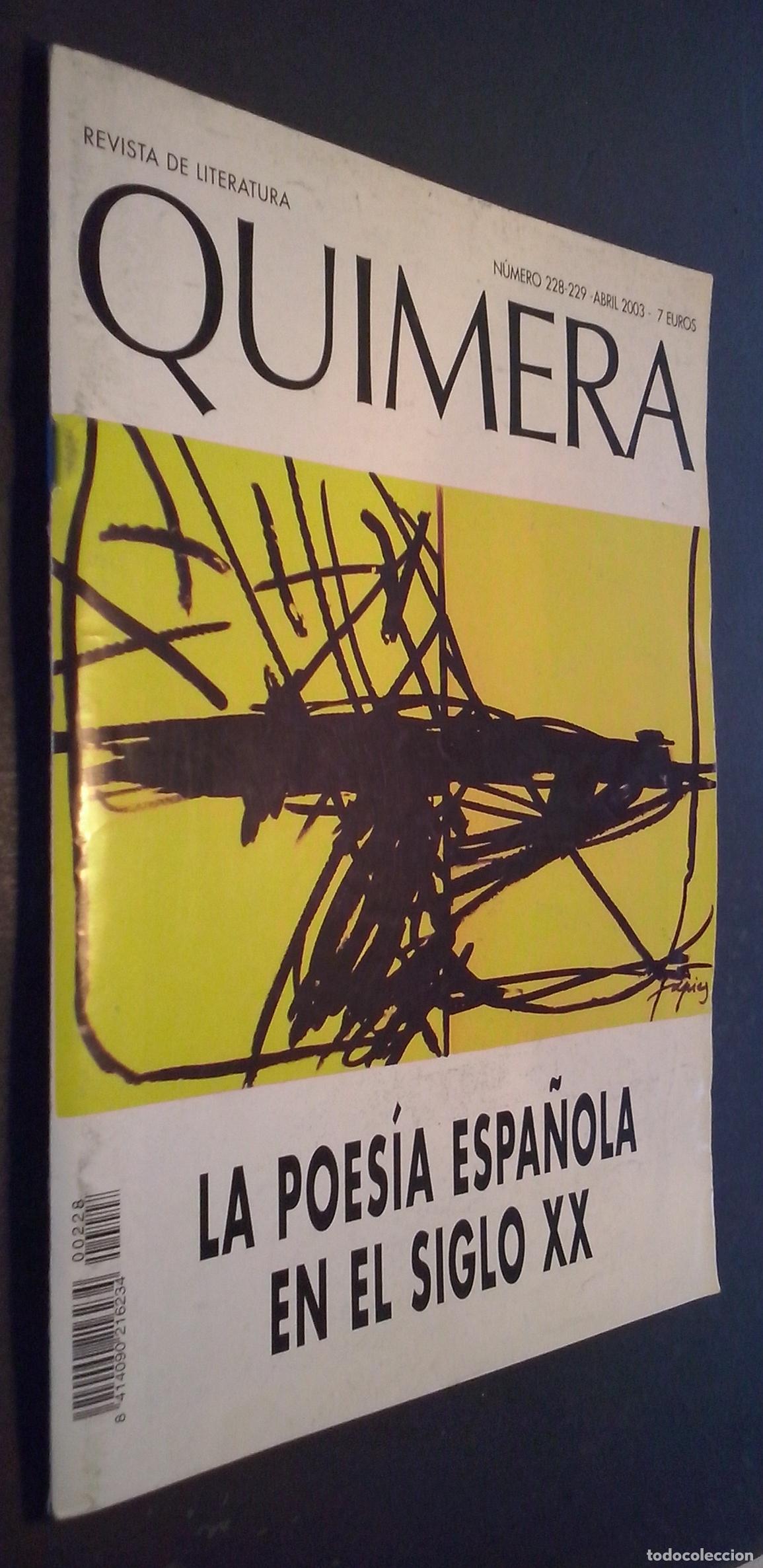 Libros: Quimera. Revista de literatura. N&ordm; 228-229 - REVISTA: