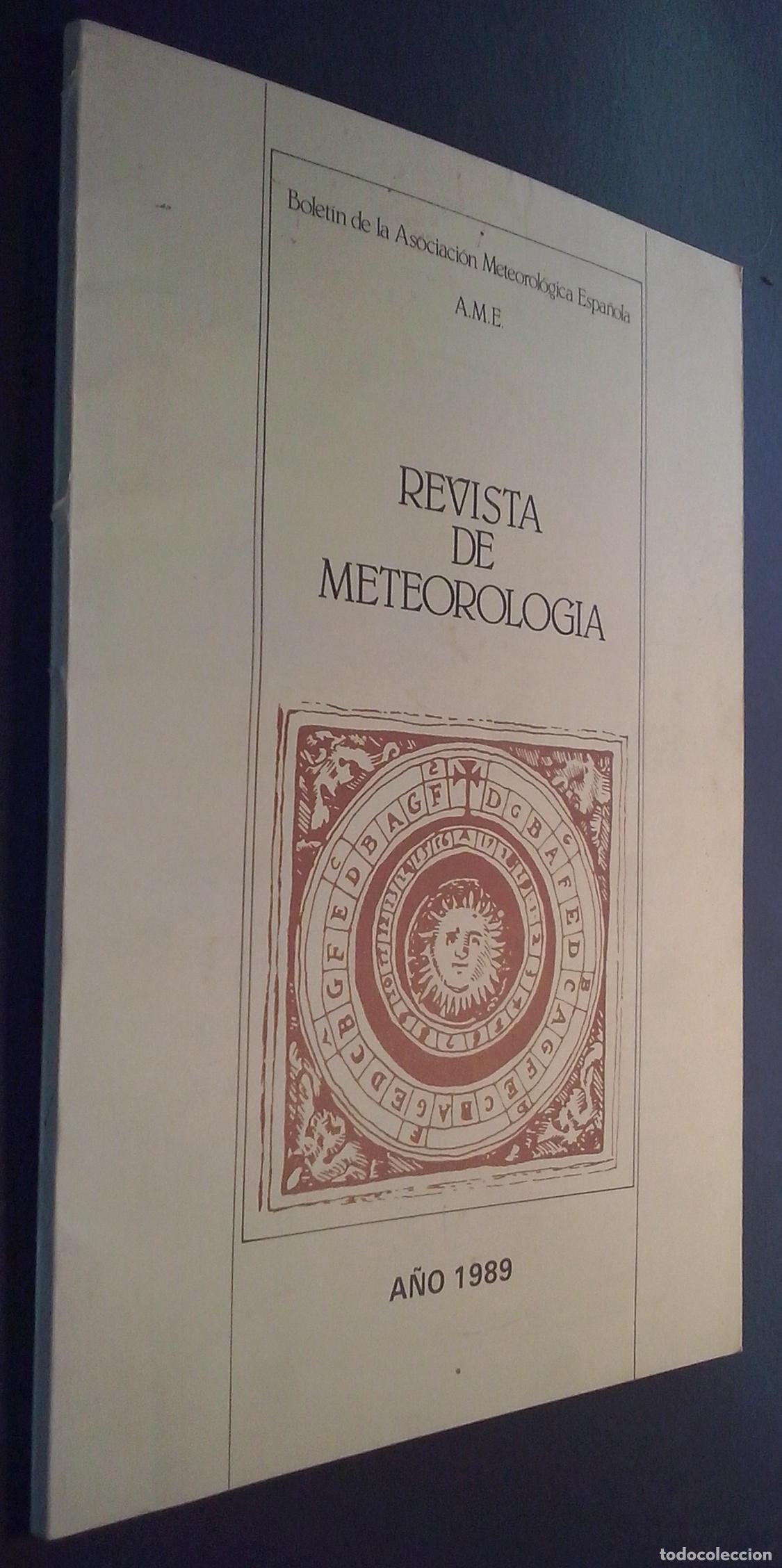 Libros: Revista de Meteorolog&iacute;a. Bolet&iacute;n de la Asociaci&oacute;n Meteorol&oacute;gica Espa&ntilde;ola. N&ordm; 12 - REVISTA: