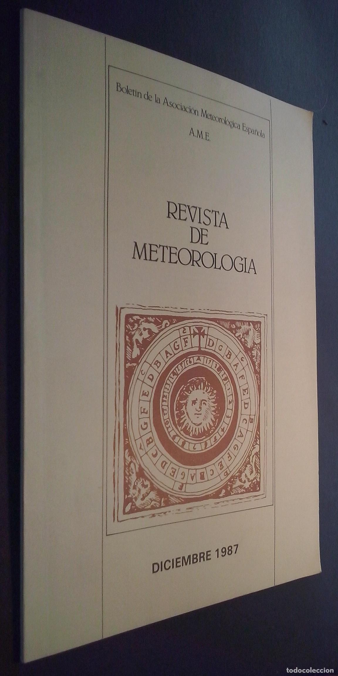 Libri di seconda mano: Revista de Meteorolog&iacute;a. Bolet&iacute;n de la Asociaci&oacute;n Meteorol&oacute;gica Espa&ntilde;ola. N&ordm; 10 - REVISTA: