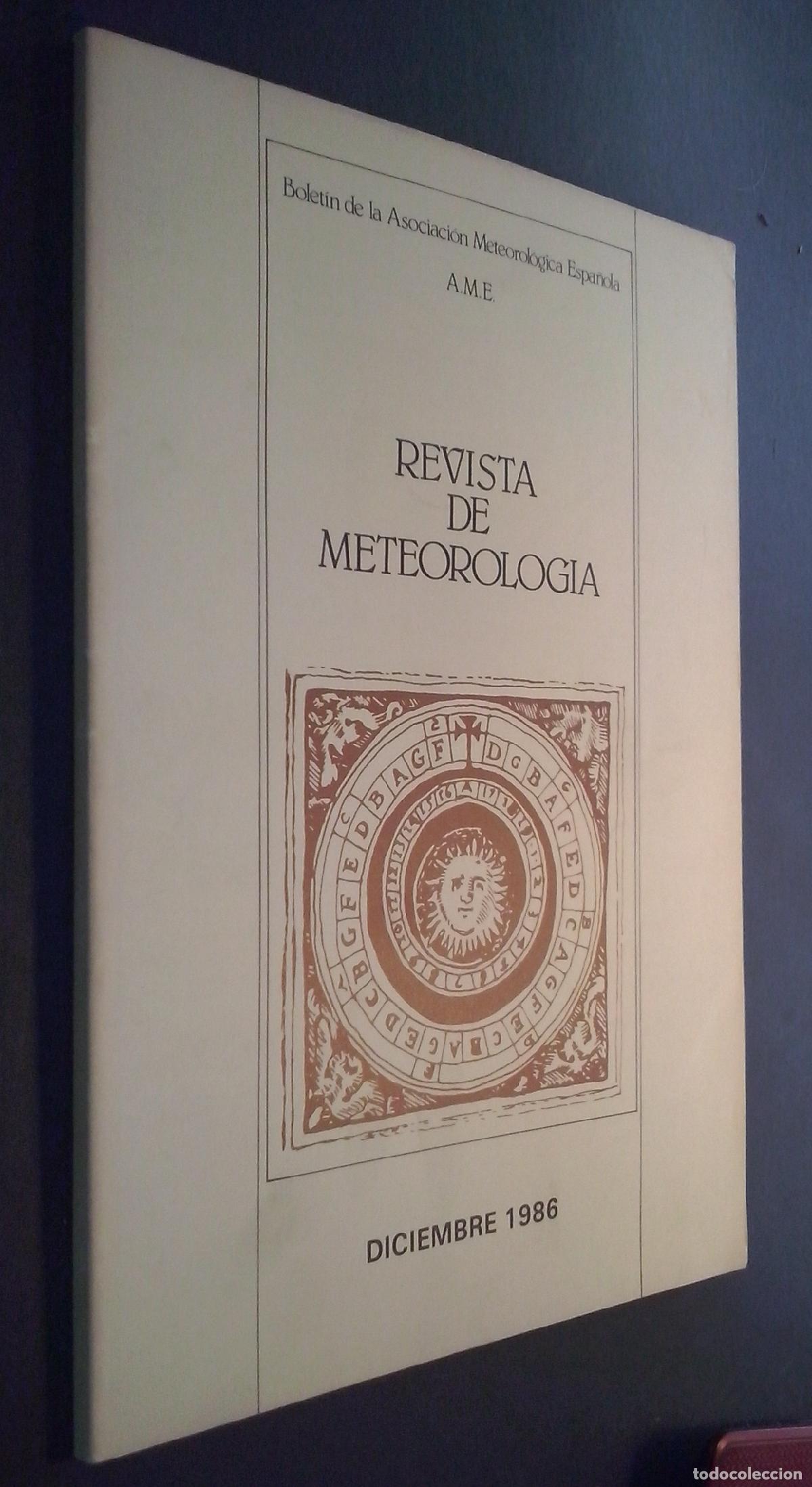 Libri di seconda mano: Revista de Meteorolog&iacute;a. Bolet&iacute;n de la Asociaci&oacute;n Meteorol&oacute;gica Espa&ntilde;ola. N&ordm; 8 - REVISTA: