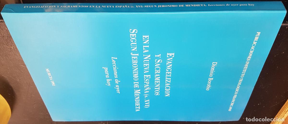 B&uuml;cher: Evangelizaci&oacute;n y sacramentos en la Nueva Espa&ntilde;a (s. XVI) seg&uacute;n Jer&oacute;nimo de Mendieta. Lecciones de ay