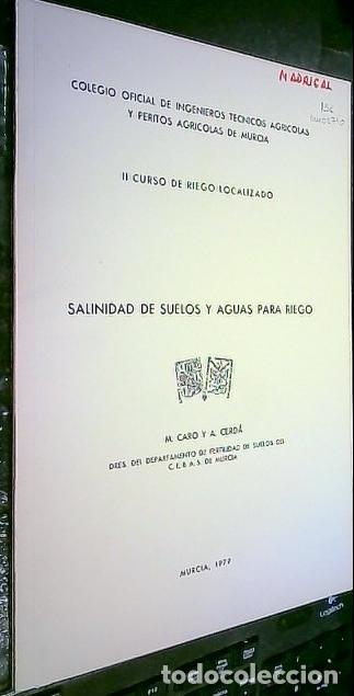 books: Sanidad de suelos y aguas para riego. II Curso de Riego Localizado - CARO, M. y CERD&aacute;. A.: