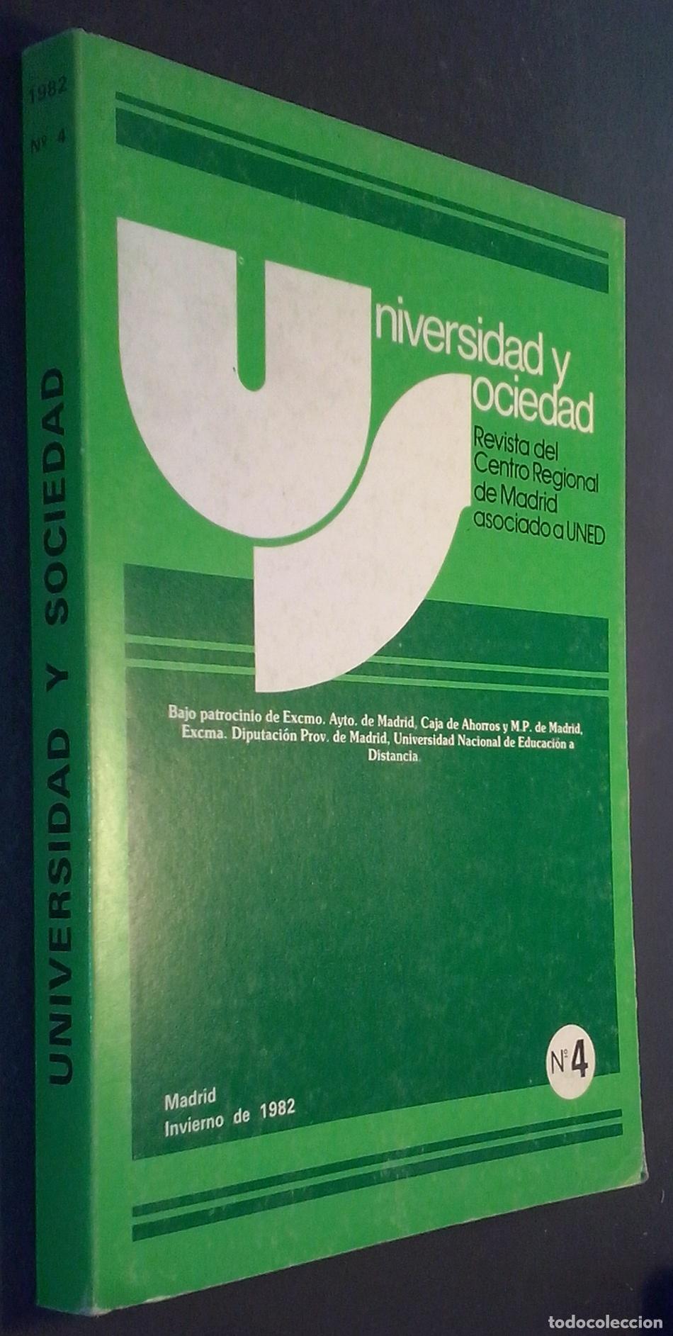B&uuml;cher: Universidad y Sociedad. Revista del Centro Regional de Madrid asociado a UNED. N&ordm; 4 - REVISTA: