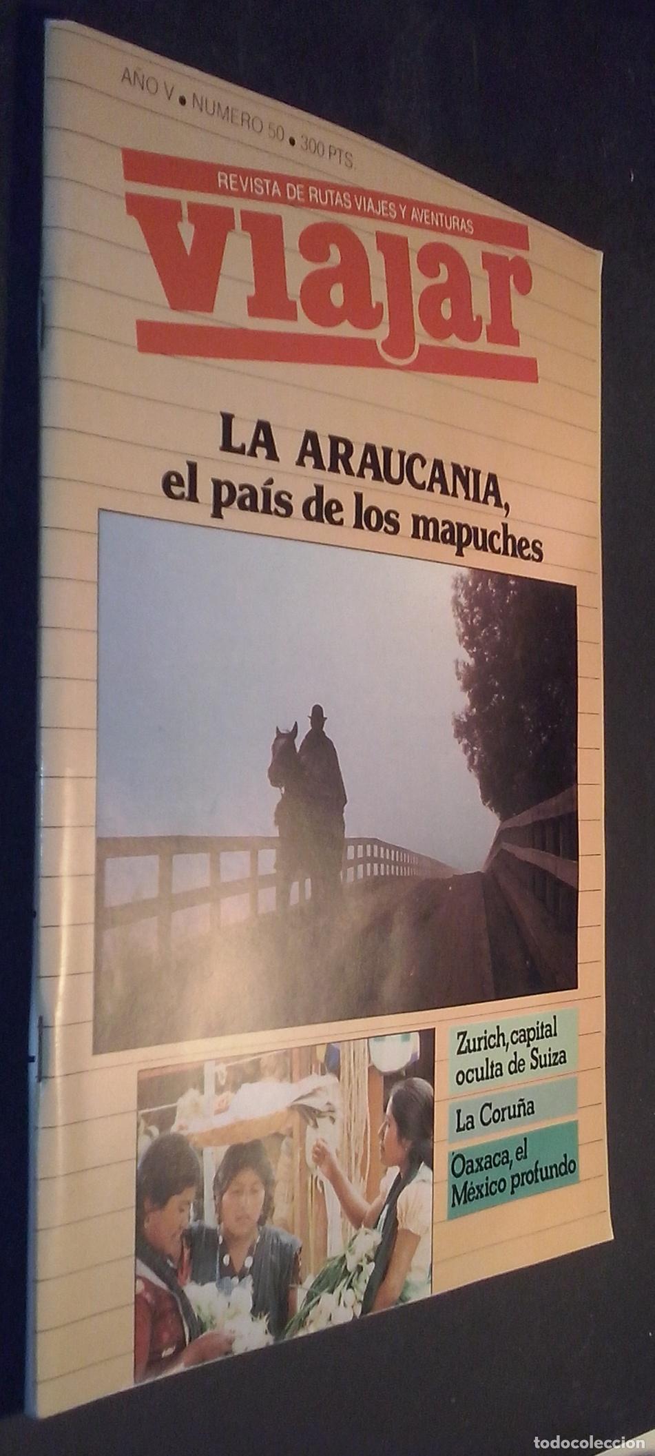 Libri di seconda mano: Viajar. Revista de rutas, viajes y aventuras. A&ntilde;o V. N&ordm; 50: La Araucania, El pa&iacute;s de los mapuches. Z