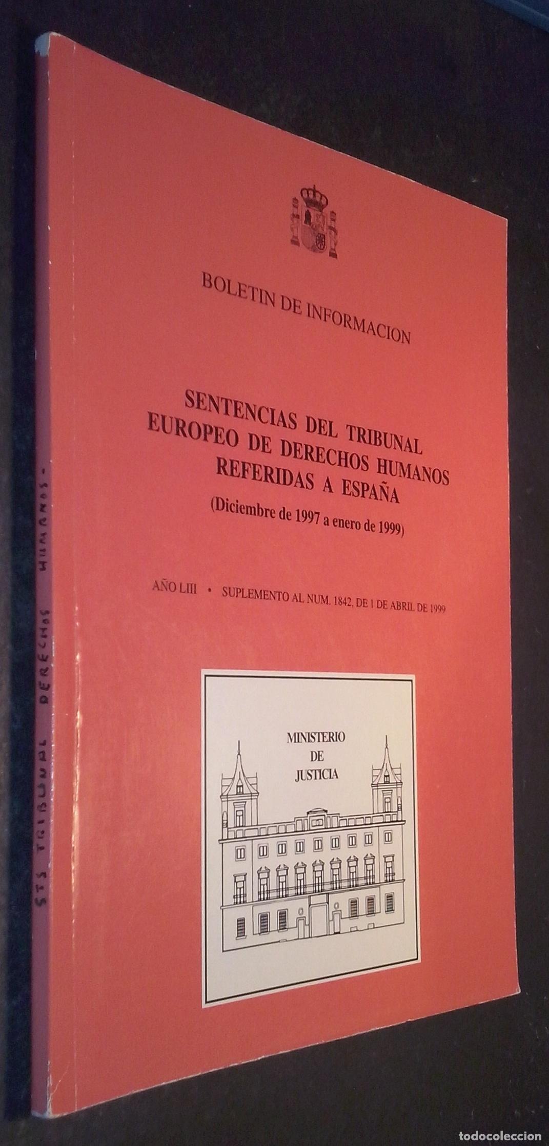 books: Bolet&iacute;n de Informaci&oacute;n. A&ntilde;o LIII. 1 Abril 1999. N&ordm; 1842. Suplemento - REVISTA: