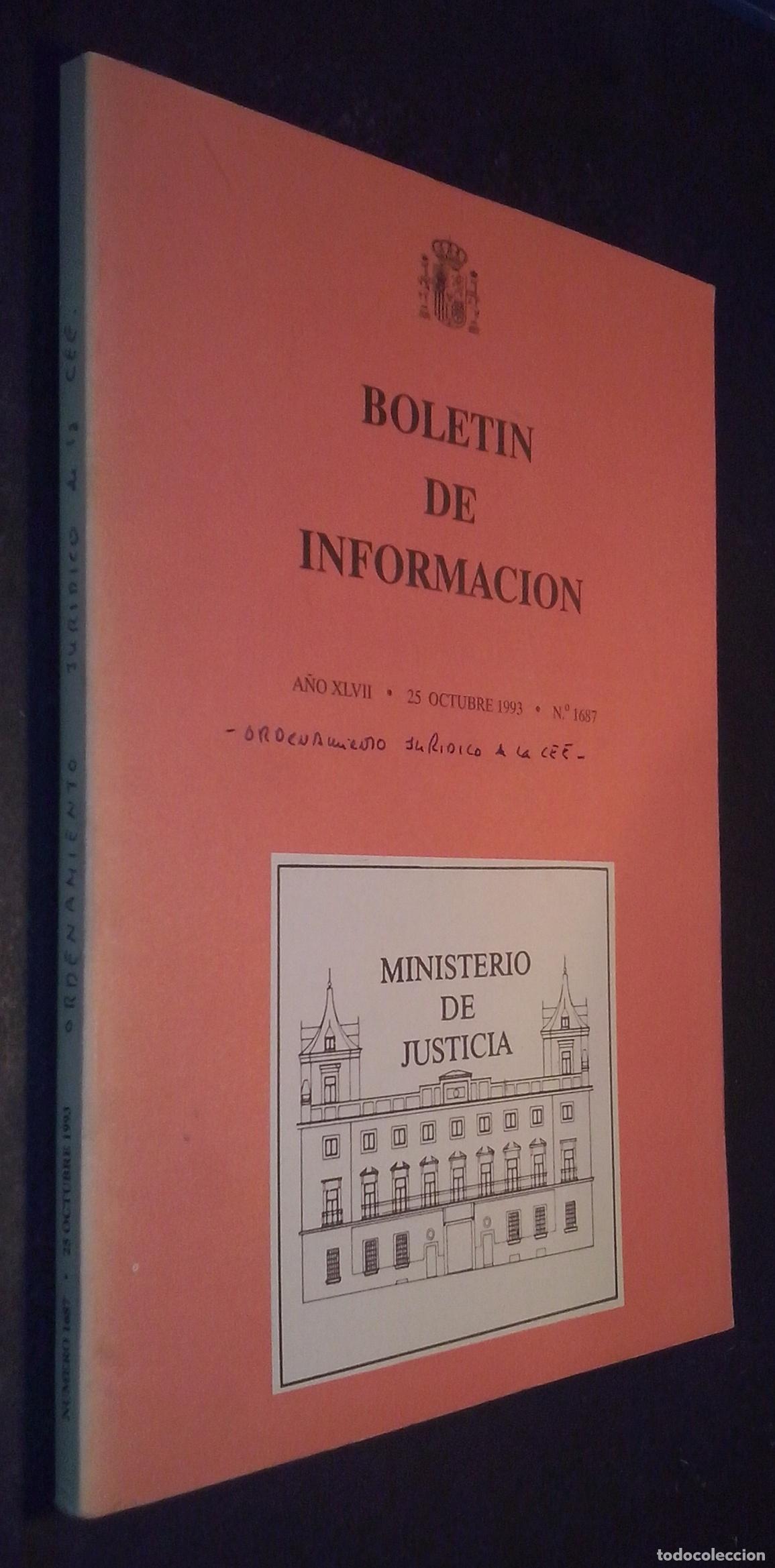B&uuml;cher: Bolet&iacute;n de Informaci&oacute;n. A&ntilde;o XLVII. 25 Octubre 1993. N&ordm; 1687 - REVISTA: