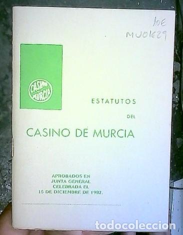 Livros em segunda m&atilde;o: Estatutos del Casino de Murcia - ESTATUTOS: