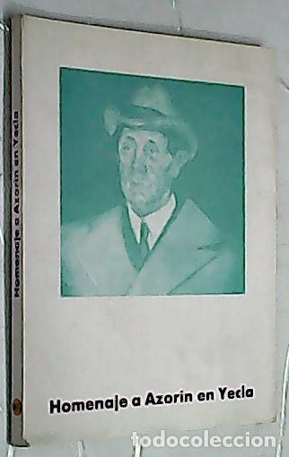Libros: Homenaje a Azor&iacute;n en Yecla. Coordinaci&oacute;n de Mariano de Paco - :