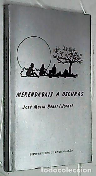 B&uuml;cher: Merendabais a oscuras - BENET I JORNET, Josep M&trade;: