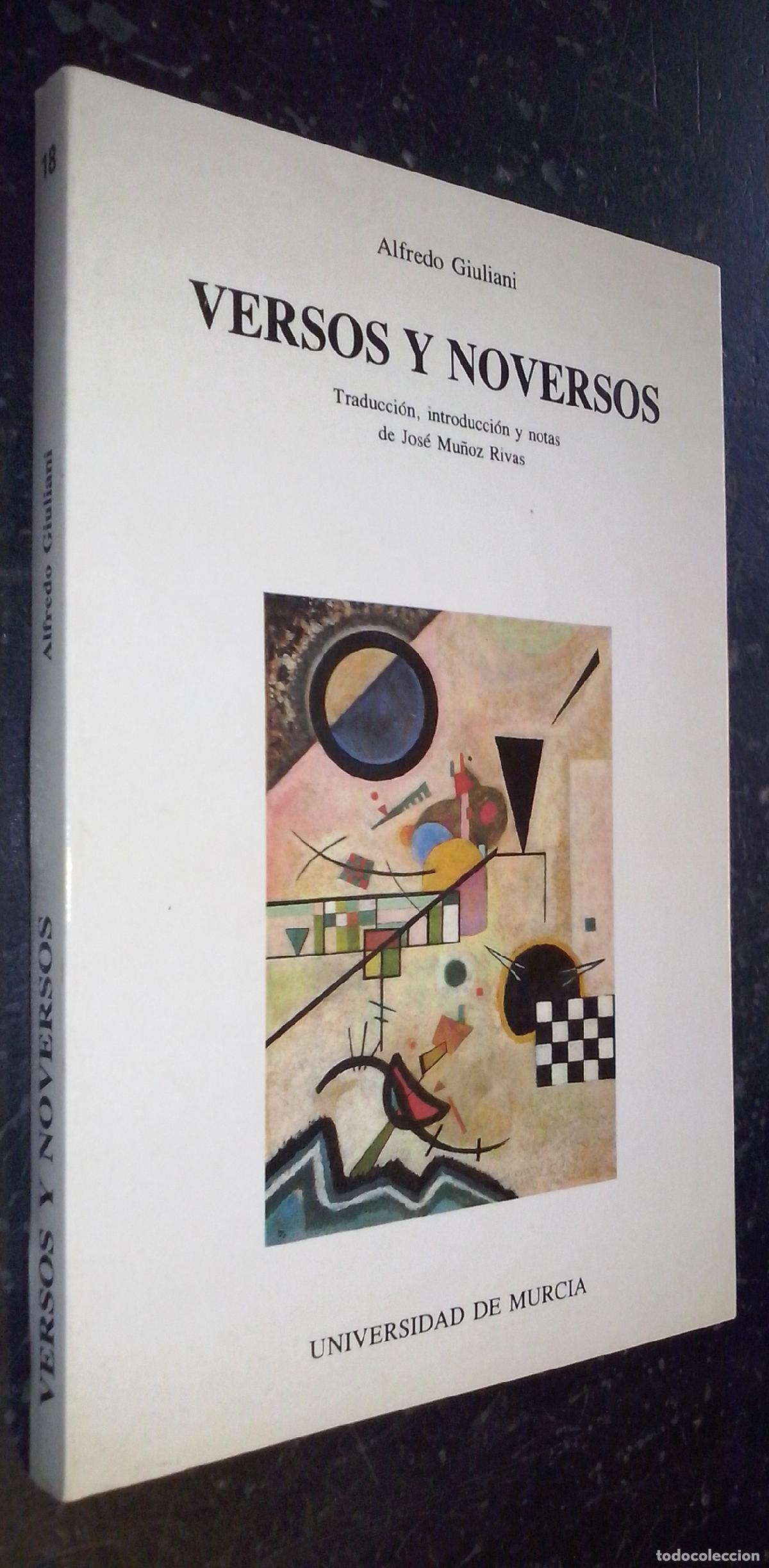 Libros: Versos y novedosos - GIULIANI, Alfredo: - Foto 1